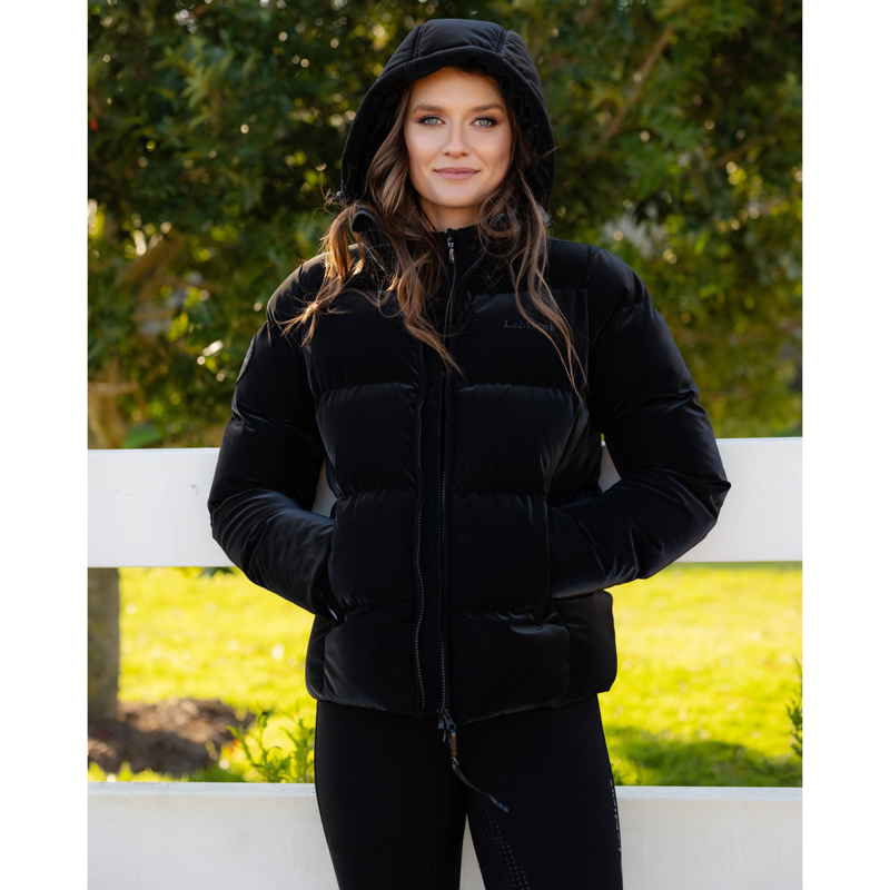 LeMieux Lena Puffer Jacket - Black-3